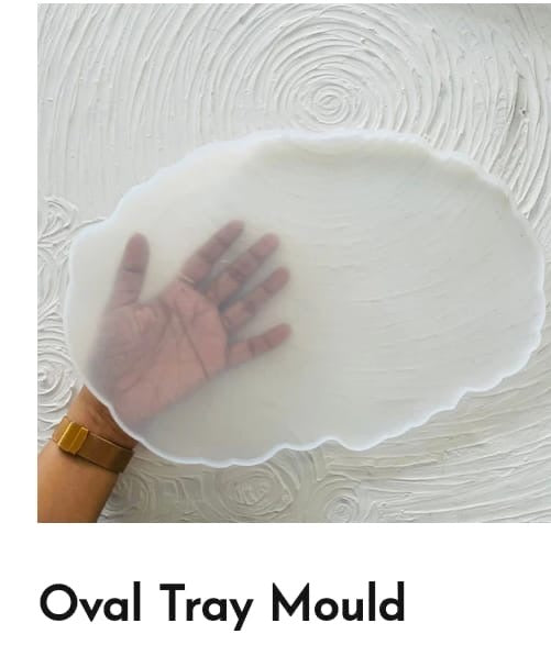 Oval agate tray mould