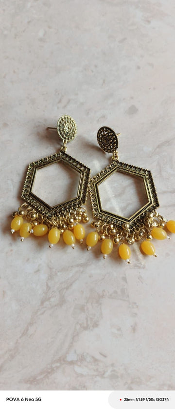 Beads jhumka for resin