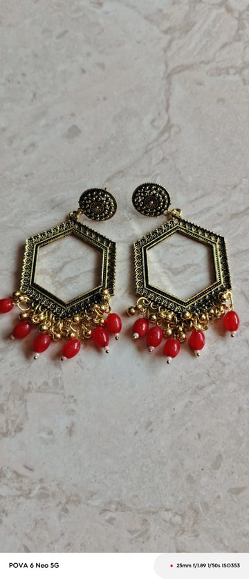 Beads jhumka for resin