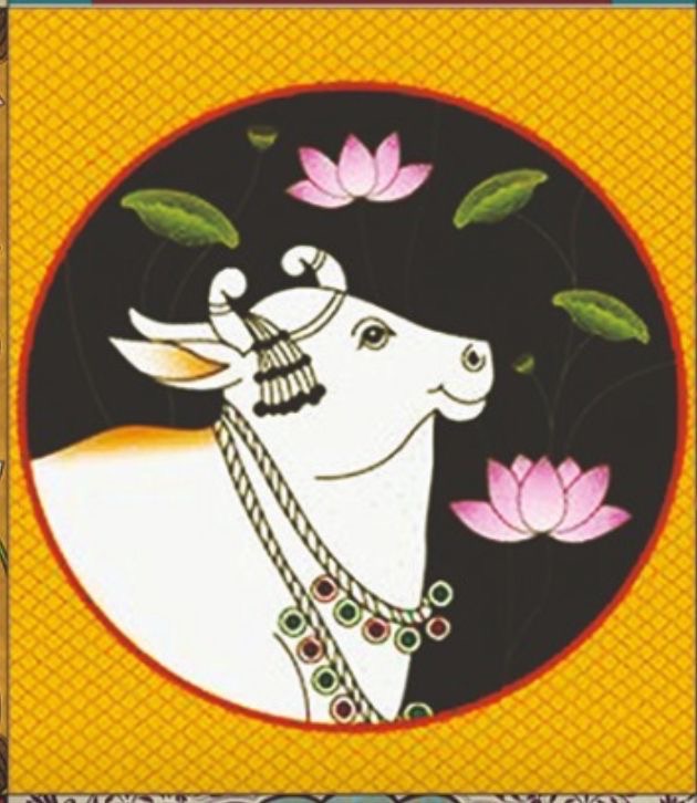 Pichwai Small color sticker