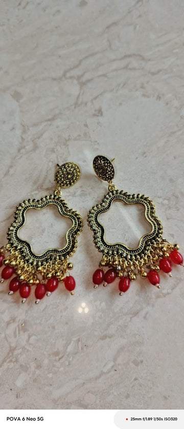 Beads jhumka for resin