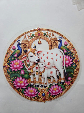 Uv Sticker Thali Design