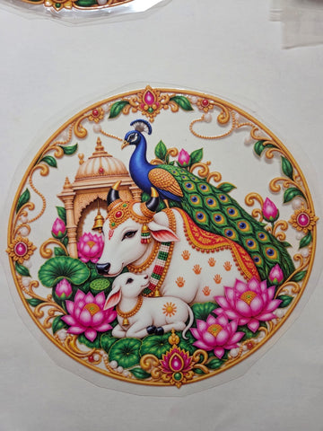 Uv Sticker Thali Design