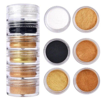 6 in 1 pearl mica set