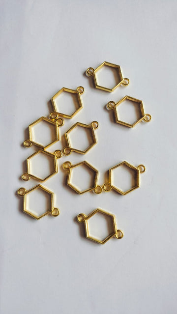 Rakhi bracelet bezel hexagon