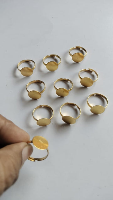 10 Pieces Ring Base