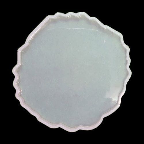 4 inch agate round coaster mould