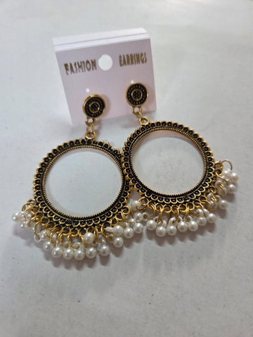 Jhumka with Small Beads