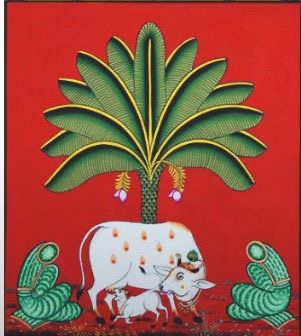 Pichwai Small color sticker