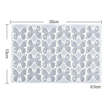 24 cavities butterfly mould