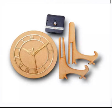 Mdf Table Clock Set