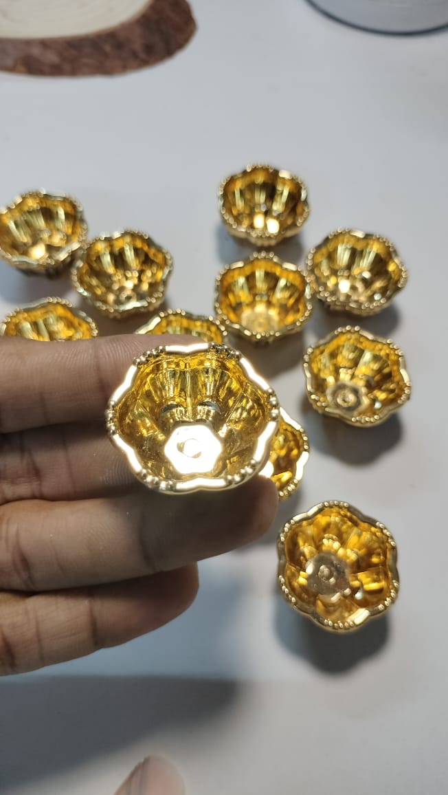 Golden Katori for Pooja plate