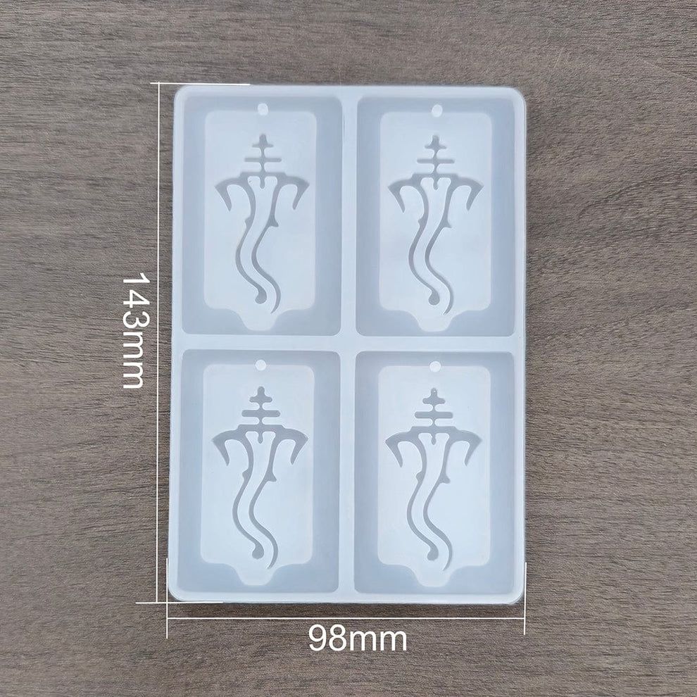 Ganesha keychain mould