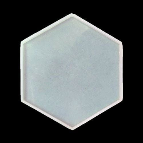 4 inch hexagon coaster mould