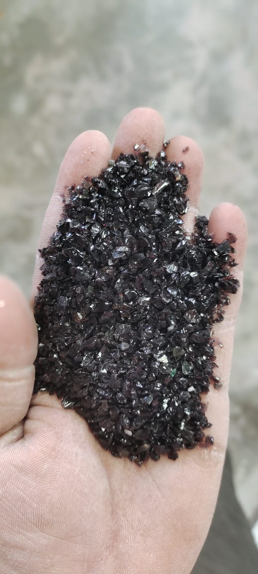 Black Glass Stones