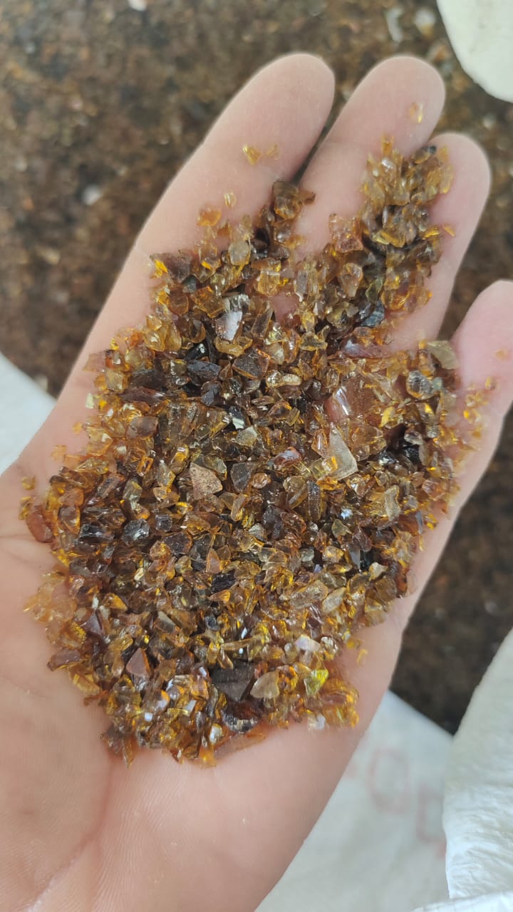 Brown Glass Stones