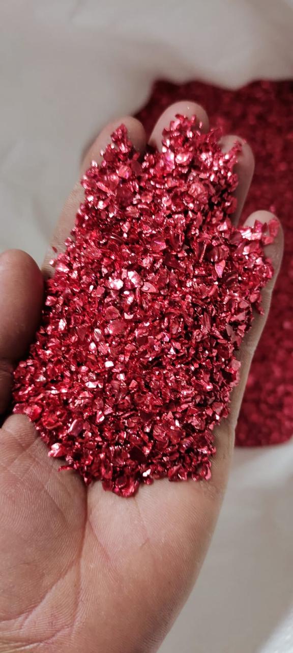 Electroplated Red Chunks