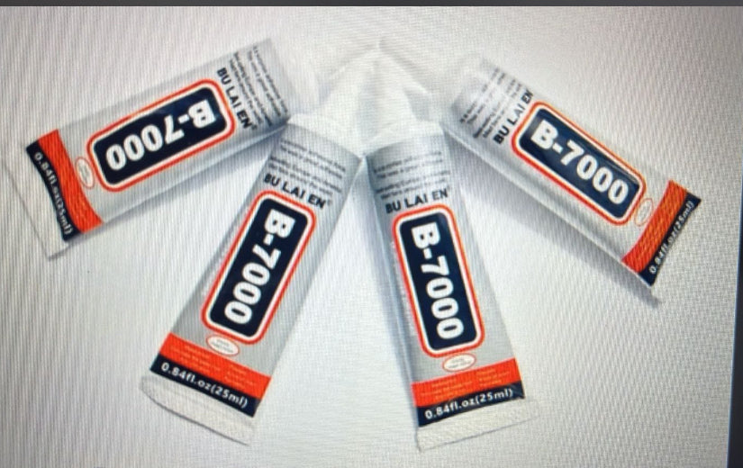 Glue B-7000 resin tool