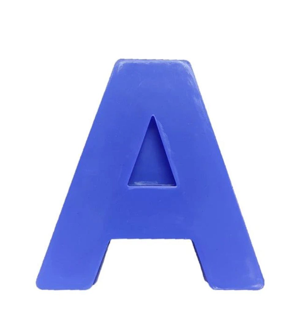 Monogram ABCD Alphabet Single Letter