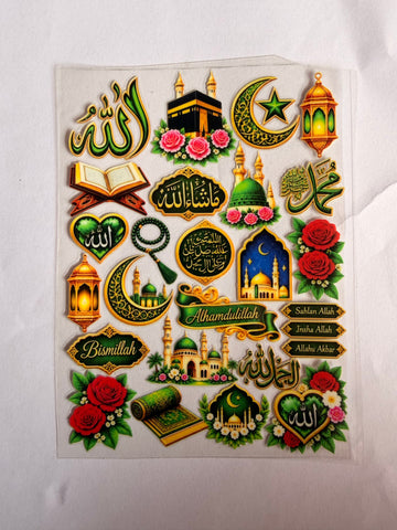 Uv Sticker Islamic