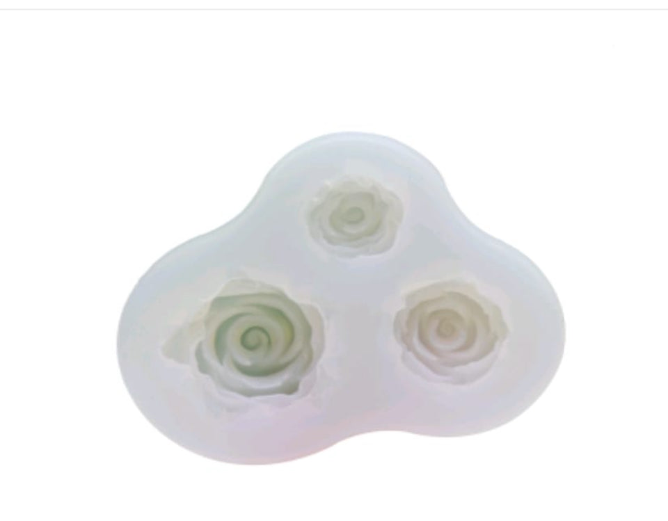3D rose Flower Mould