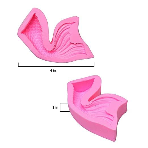 3D Mermaid tail Mould