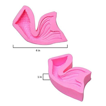 3D Mermaid tail Mould