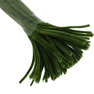 Dark Green Pipe cleaner