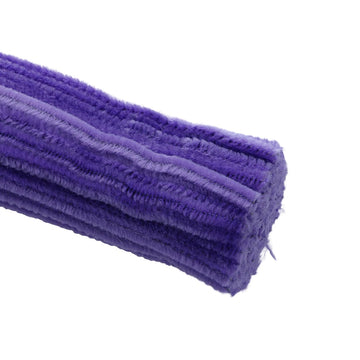 Dark purple Pipe cleaner