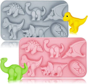 6 Cavity dinosaur Themed Mould