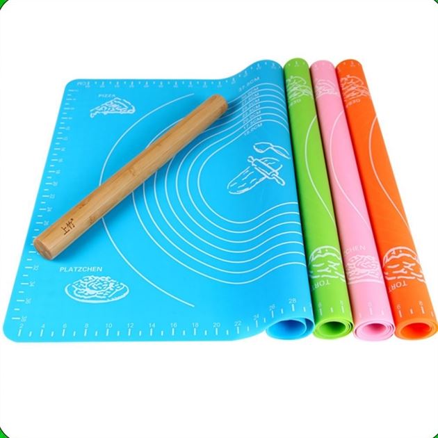 Silicone mat for resin