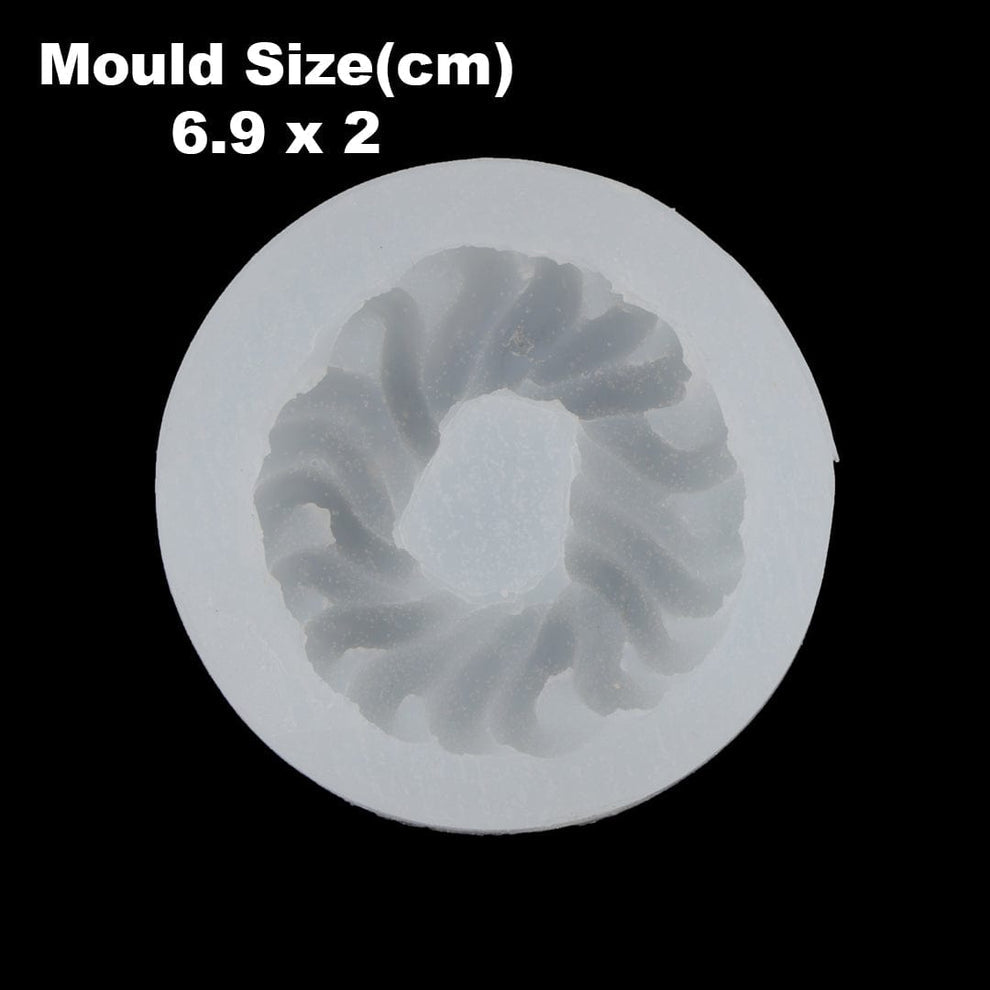 Imarti shape candle mould