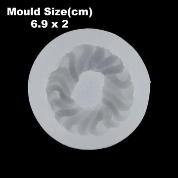 Imarti shape candle mould