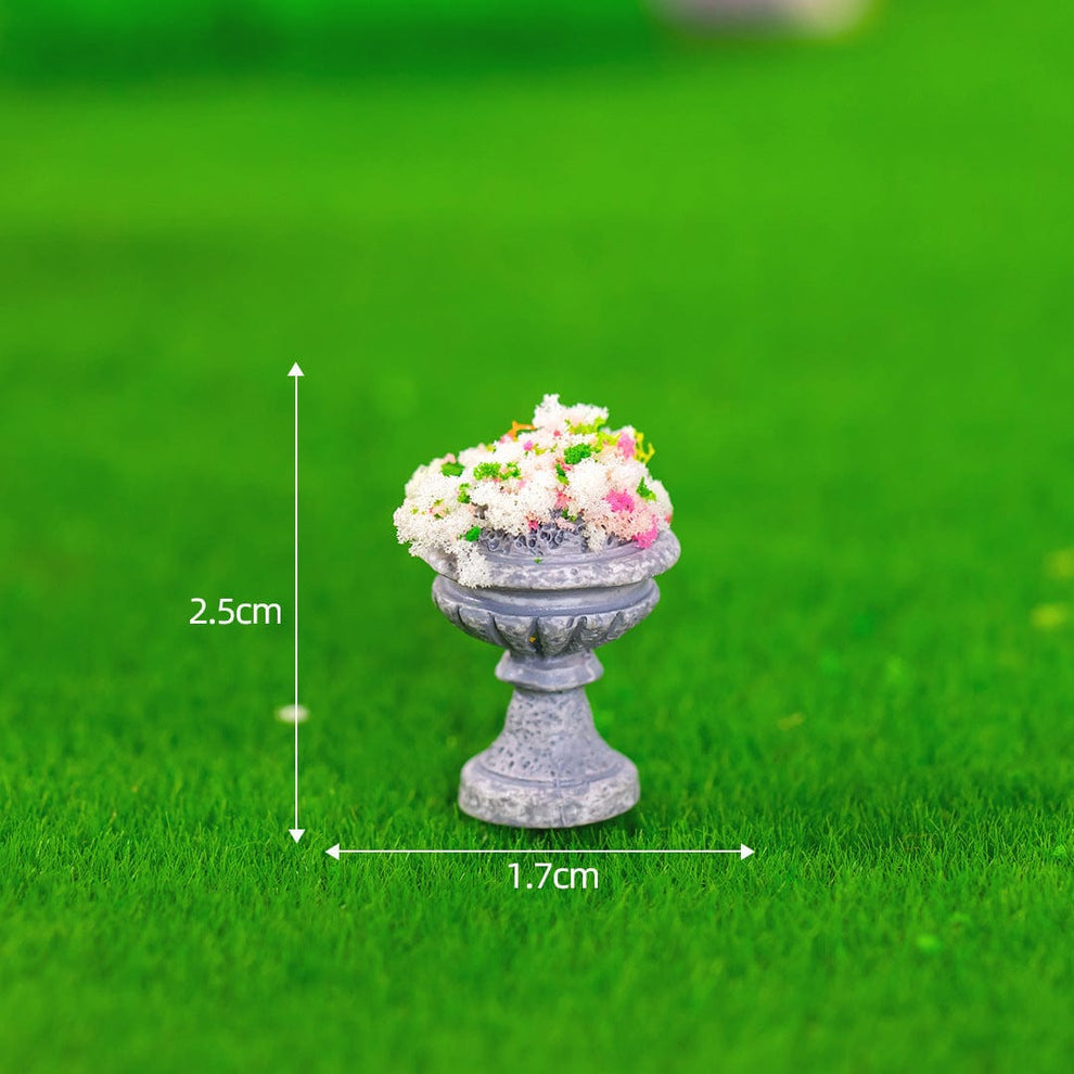Flower terrace miniature