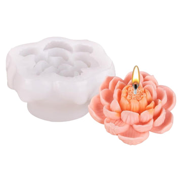 3D Flower Candle Mould