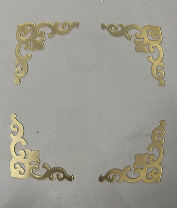 4 Pieces Acralic Corner Set