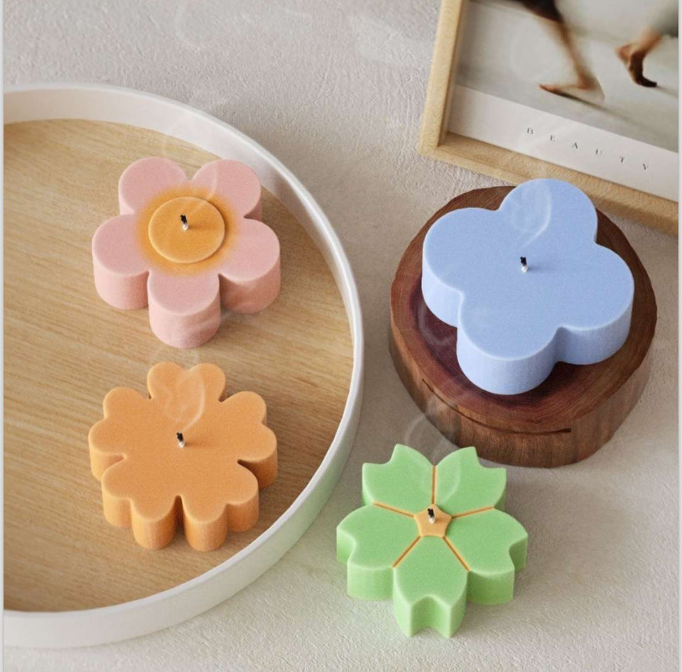 Cherry Blossom flower candle mould