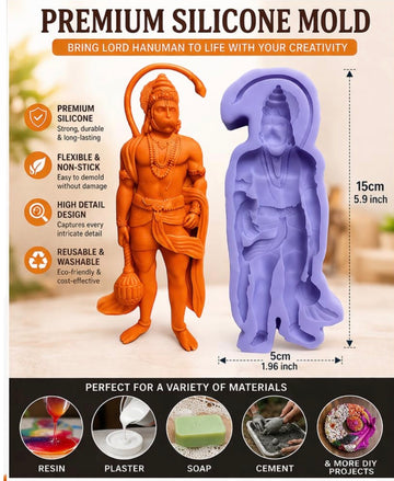 Hanuman ji idol mould