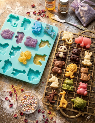 16 Cavity Animal Themed concrete Mould