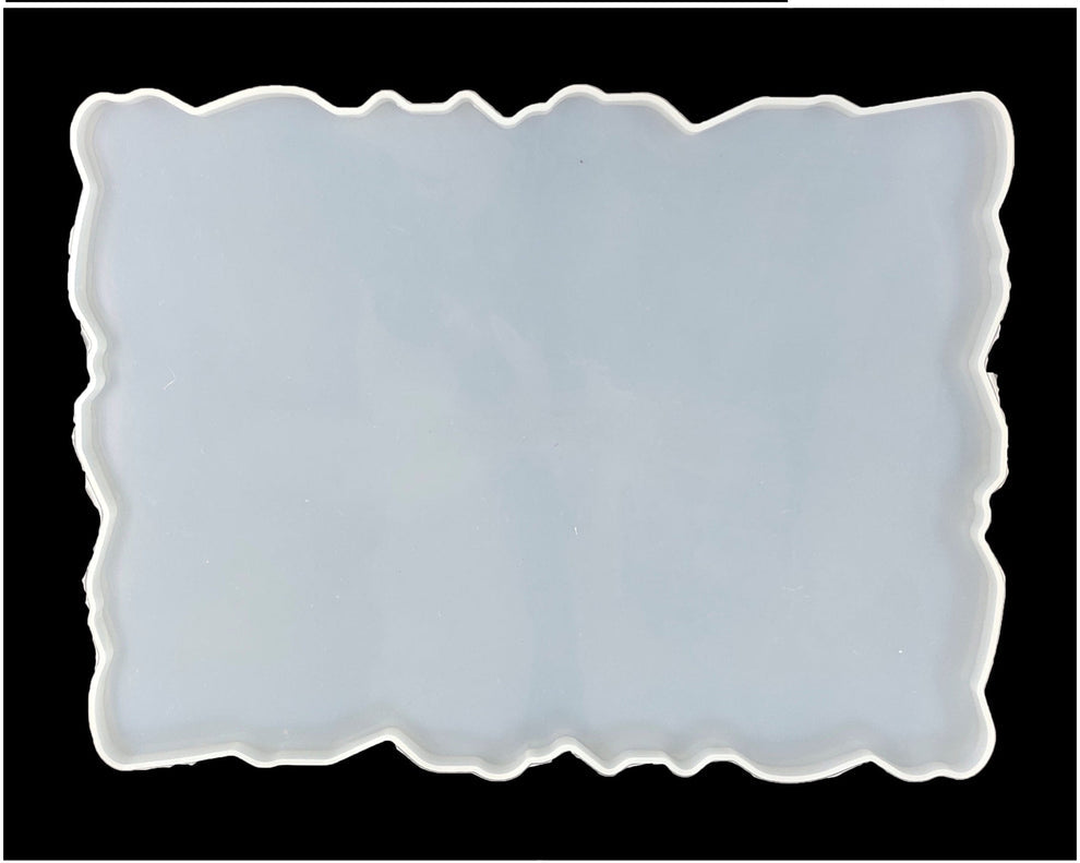 Rectangular agate tray mould