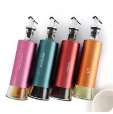 Glass oil control pot