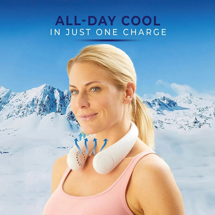 Portable neck fan