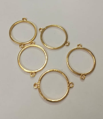 Big size rakhi or bracelet bezel round