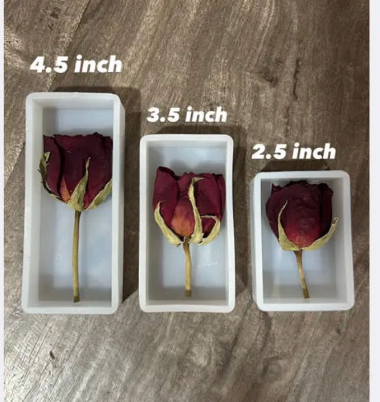 Rose preservation cube mould set