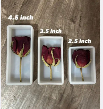 Rose preservation cube mould set