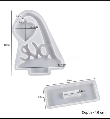 Love Heart Hanging frame Mould