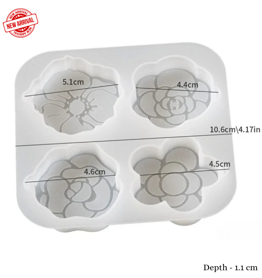 3D Flower  Mould