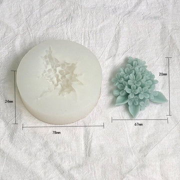 3D hydrangea Flower Mould(189)