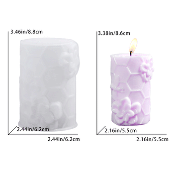 Honey comb with blade  Candle Mould (1143)