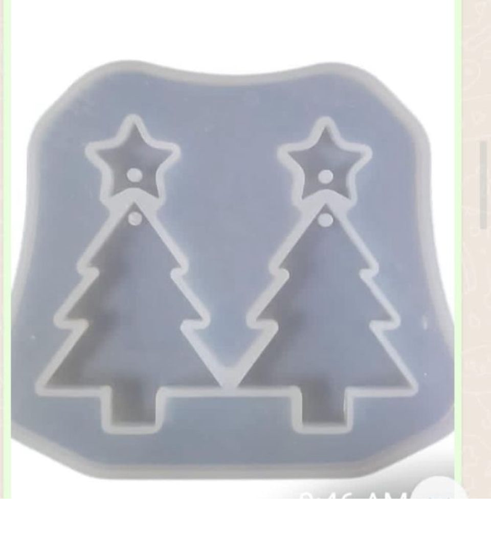 Earring jewelry mould